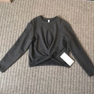 Lululemon Tuck and Gather pullover